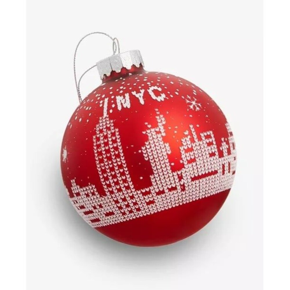 Macy’s Holiday Lane New York City Winter Scene Christmas tree Ornament